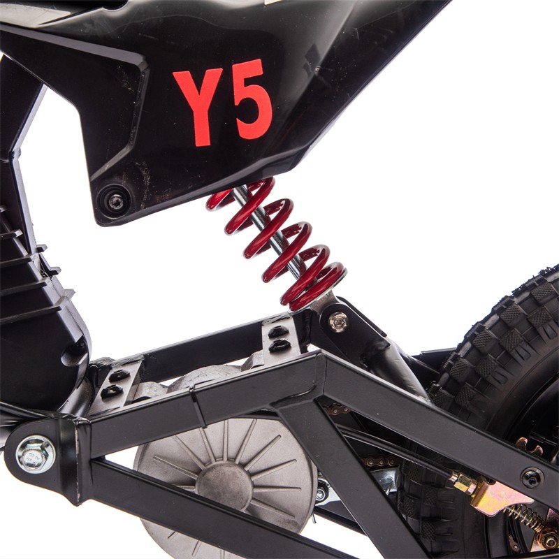 24V Kid Ride On Electric Toy Motocross Motorcycle Adjustable Speed for Aged 5-15