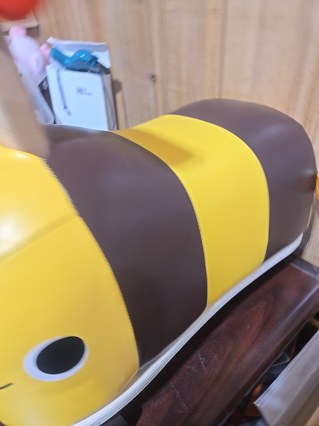 B. Toys Wooden Bee Ride-On Boom Buggy for Toddlers 18+ Months USED