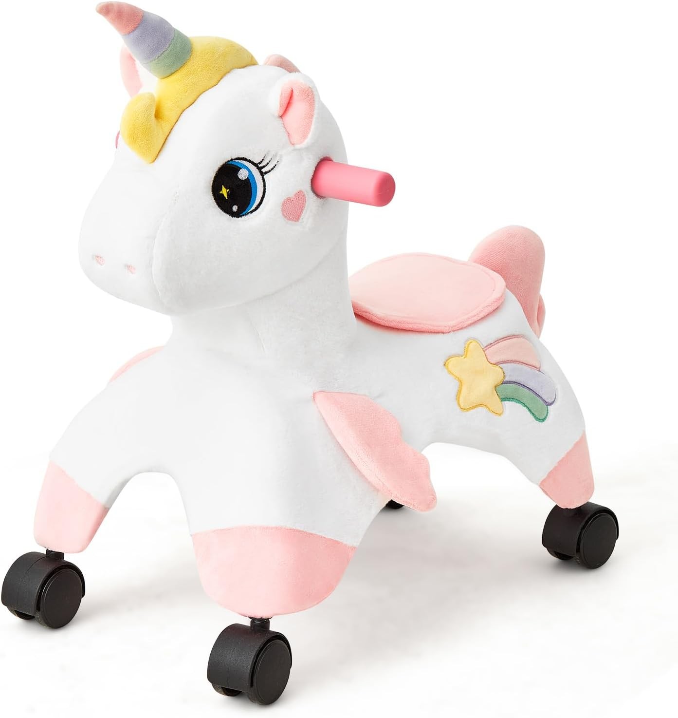 Unicorn Ride On Toys Toddler Ride On Toys W/ 360° Wheels Toddler Bike Designed