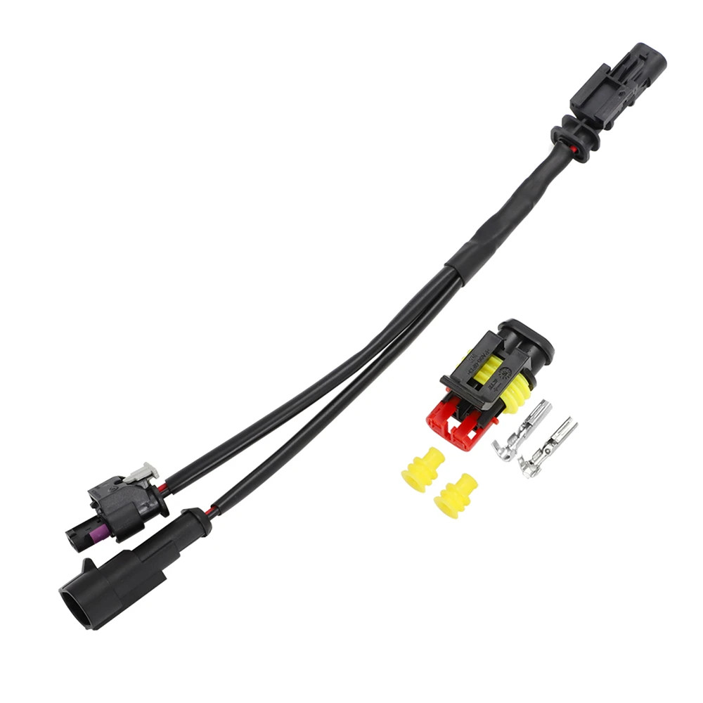 Motorcycle Y-Adapter 12V Outlet For BMW S1000 XR RR R1200 R1250 1300 GS RT R ST