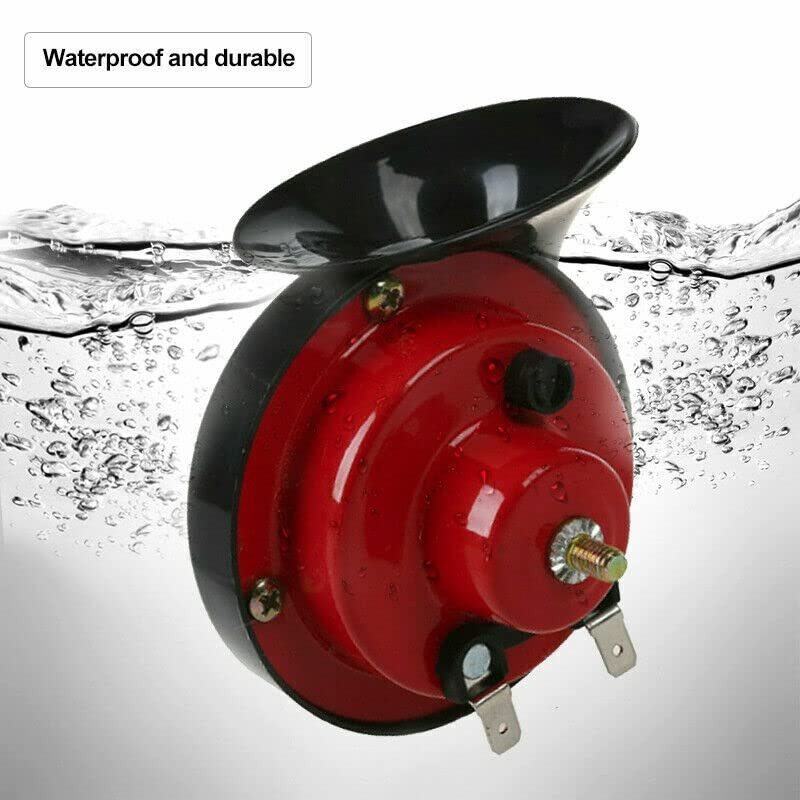 2PC 12V 300DB Super Loud Train Horn Waterproof Motorcycle Car Truck SUV Boat