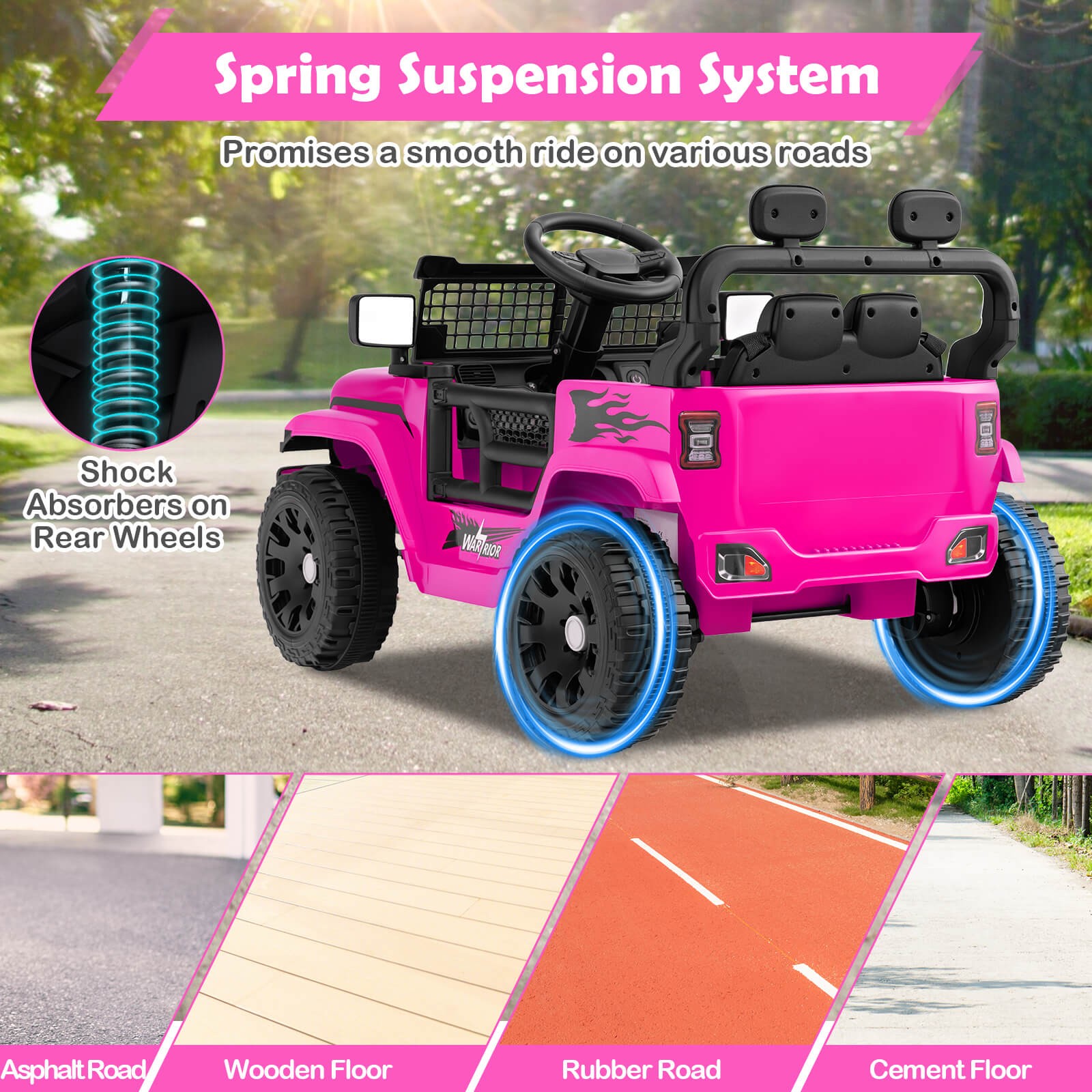 12V Kids Ride on Truck Car Battery Powered Electric Vehicle with Remote Control