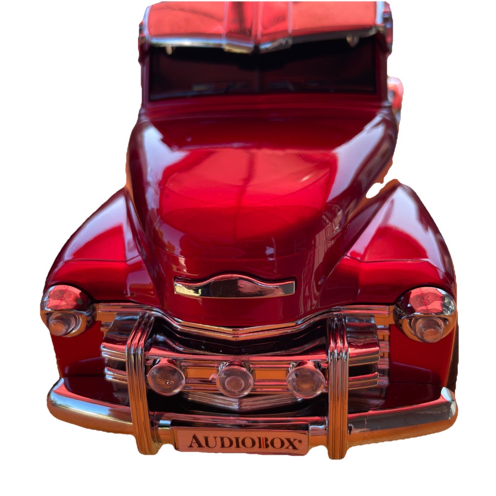 New -FM Radio -Bluetooth Speaker-Red Truck – RED TRK-5300BT Rechargeable Battery
