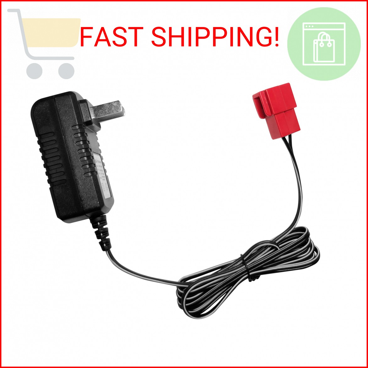 6V Kids Ride On Car Charger for 6 Volt Battery, 7v800ma Charger for BMX X6 Kid T