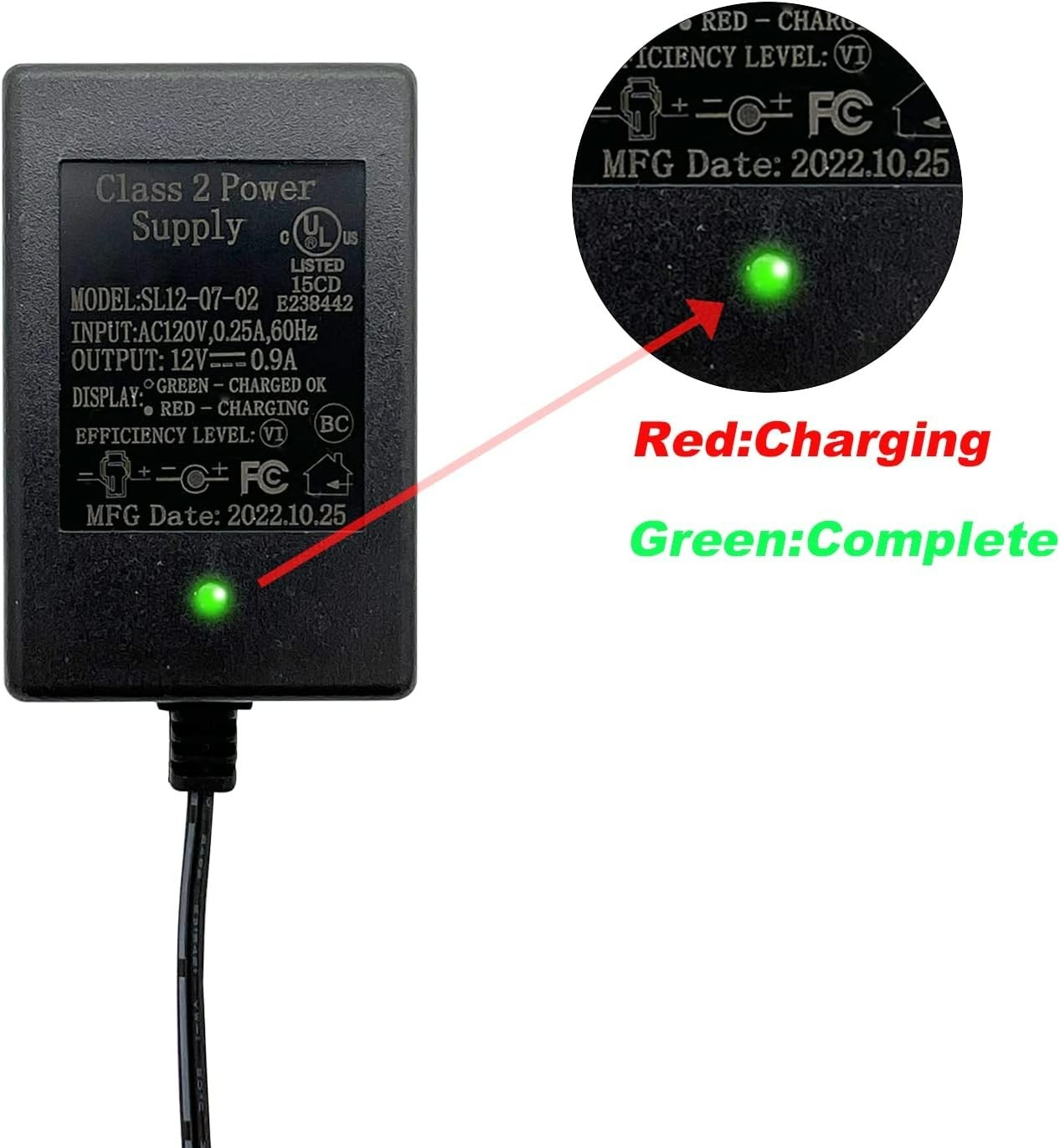 12 Volt Battery Charger for Ride On Toys 12V Kids Ride On Car Charger,12V Ele…