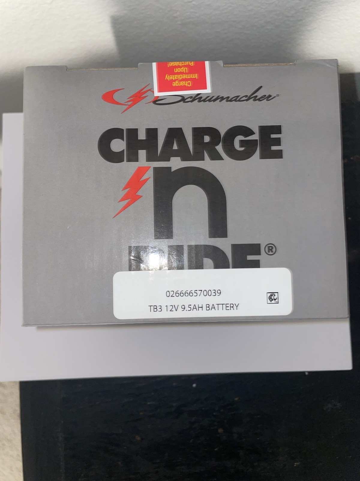 Schumacher TB3 Charge n Ride 12V 9.5Ah Replacement Battery for Power Wheels