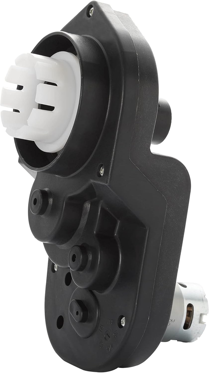 24V Gearbox for Power Wheels Large Axle Hole, 24 Volt Motor 30000RPM with…