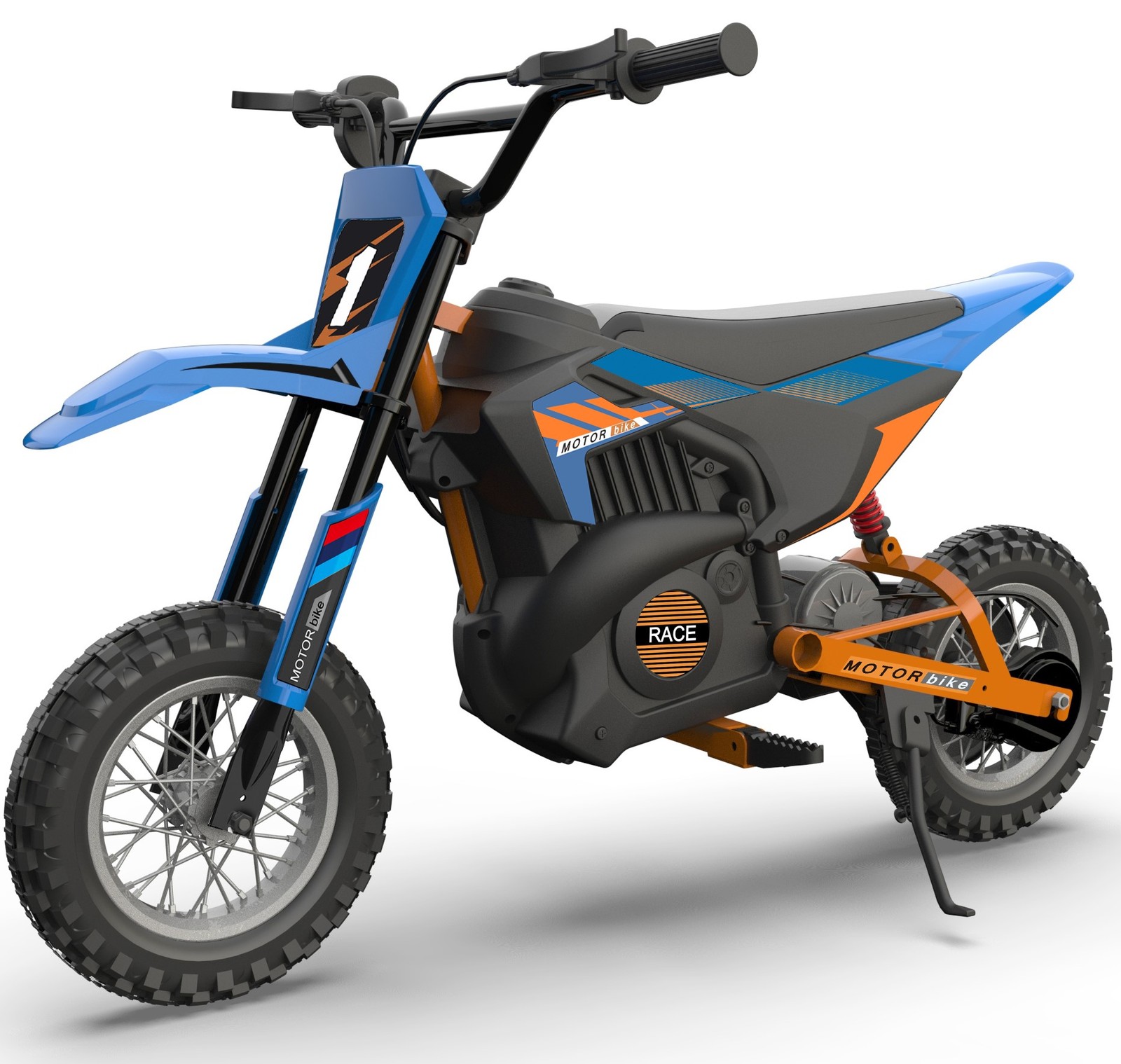 24V Kids Electric Off-Road Motorcycle, 250W Motor, 22KM/H Speed, Rear Disc Brake