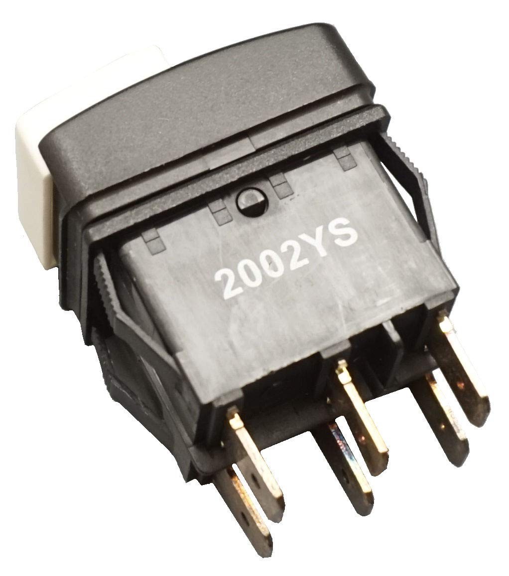 Reliable Forward/Reverse Push Button Switch – 2-Way Circuit with Nickel Contacts
