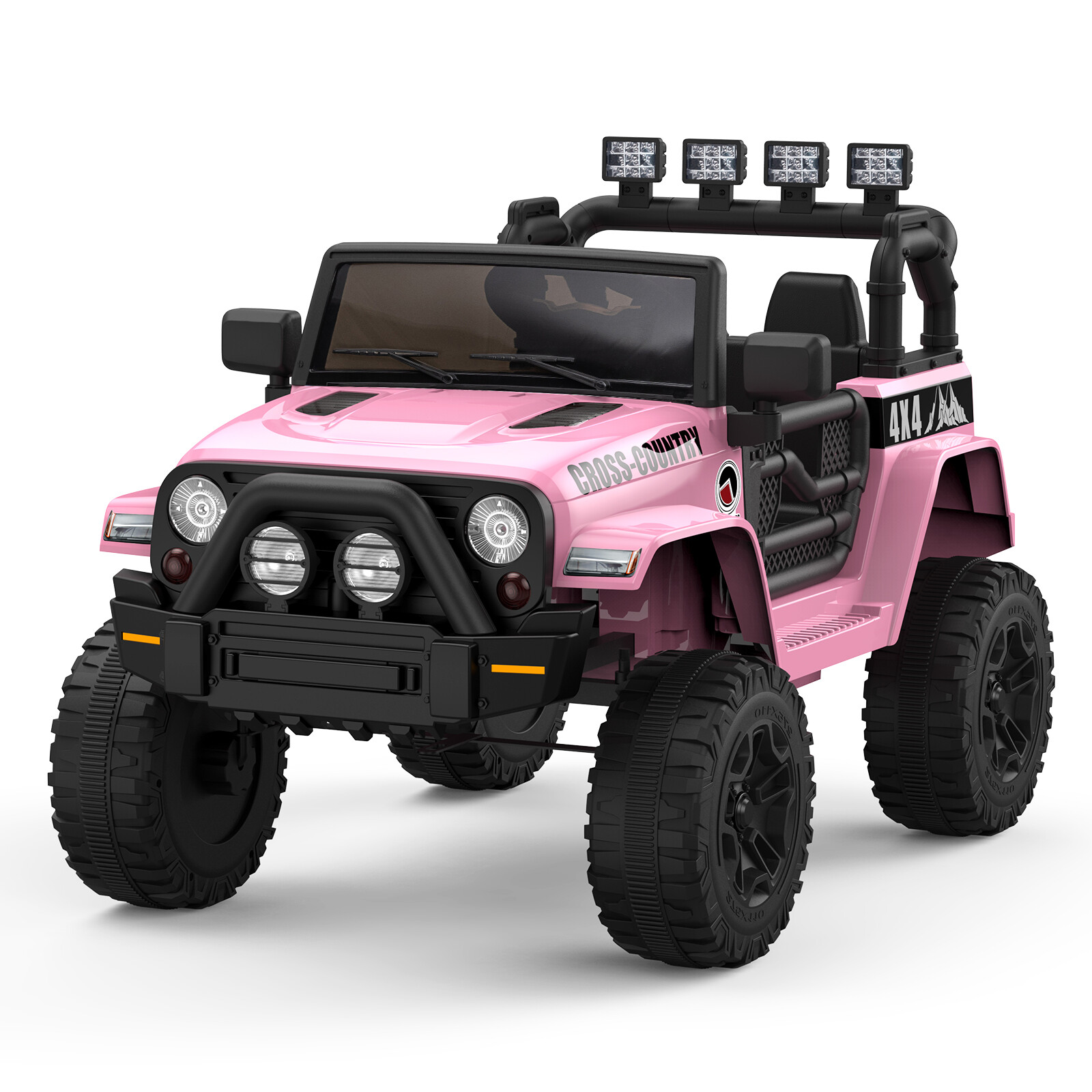 12V Electric Kids Ride On Car Off-Road 4 Wheel Vehicle W/ Remote Control & Led