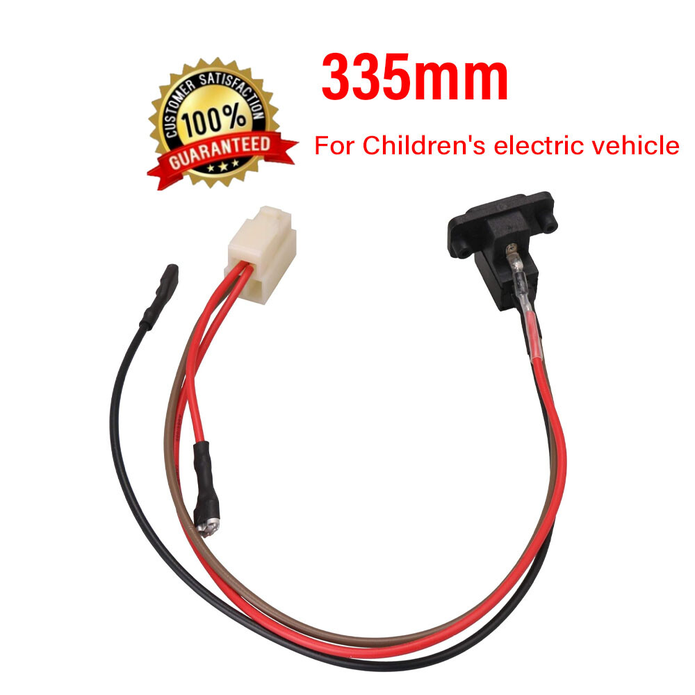 3 Pin-Charging Port Kids Ride On Car Power Charging Interface Cable Harness