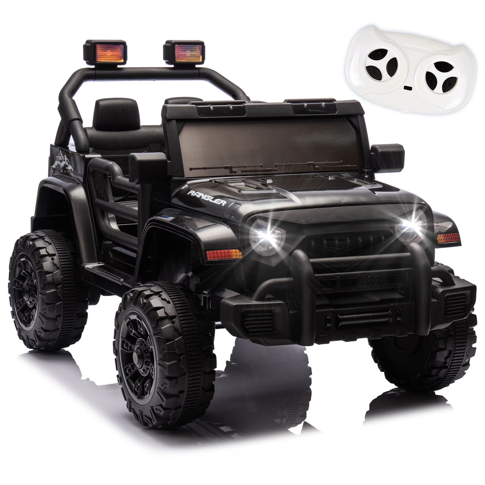 12 Volt Ride on Toys for Toddlers W/Remote Control, Electric Ride on Truck Ca…