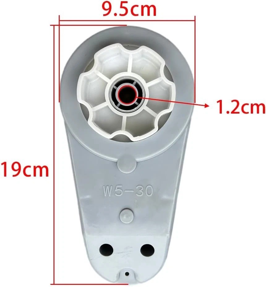 24 Volt RS775 High-Speed Motor Gearbox for Power Wheels Motor Upgrade,18V-24V Hi