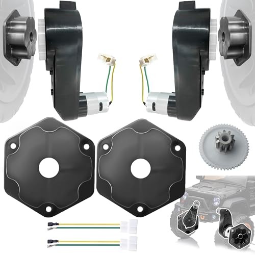 2Pack 24V RS555 12000RPM High Torque Drive Motor Gearbox for Power 24V12000RPM