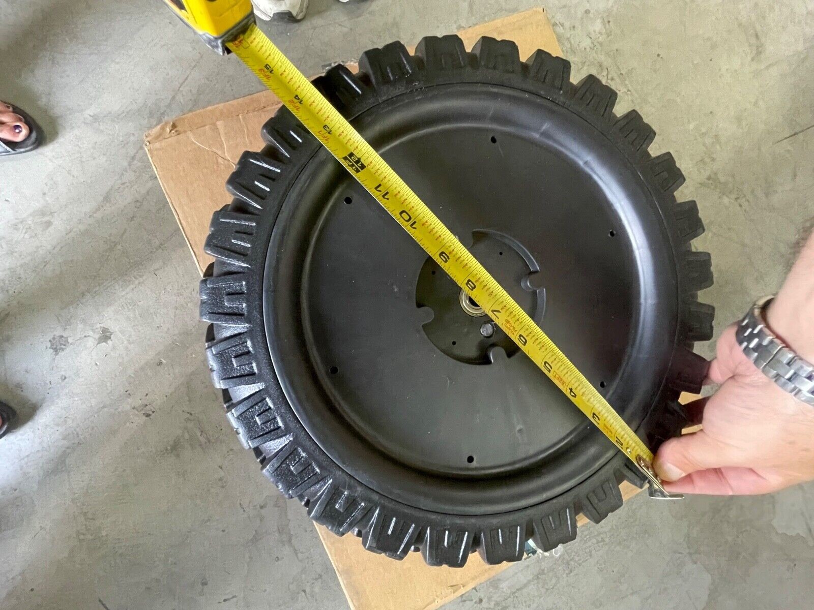 4 Pack Solid Rubber Tire for Ride On Cars Power Wheels Style And Toys