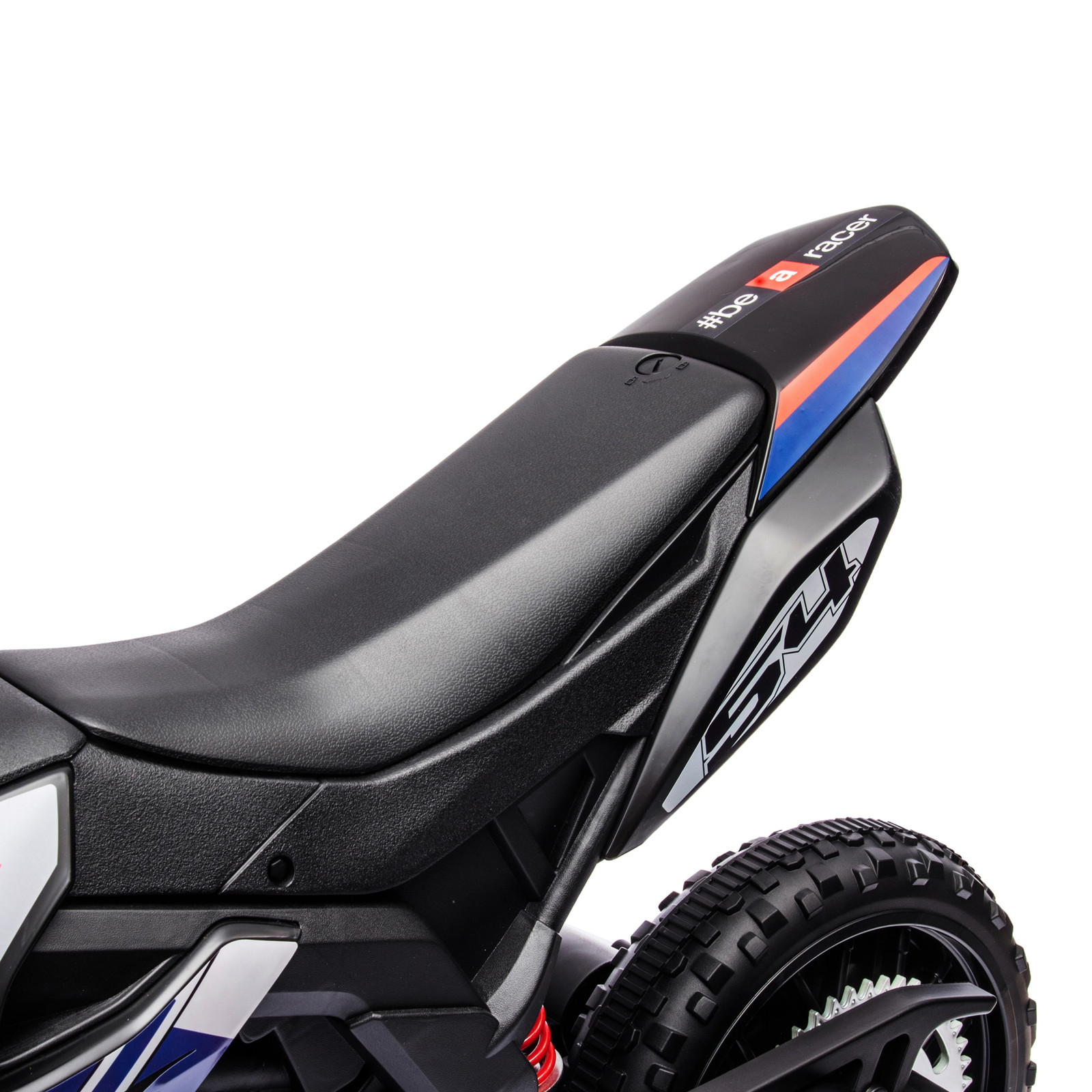 12V Aprilia Motorcycle Kids Ride On Toy Electric Power Bike Bluetooth 66lb Cap
