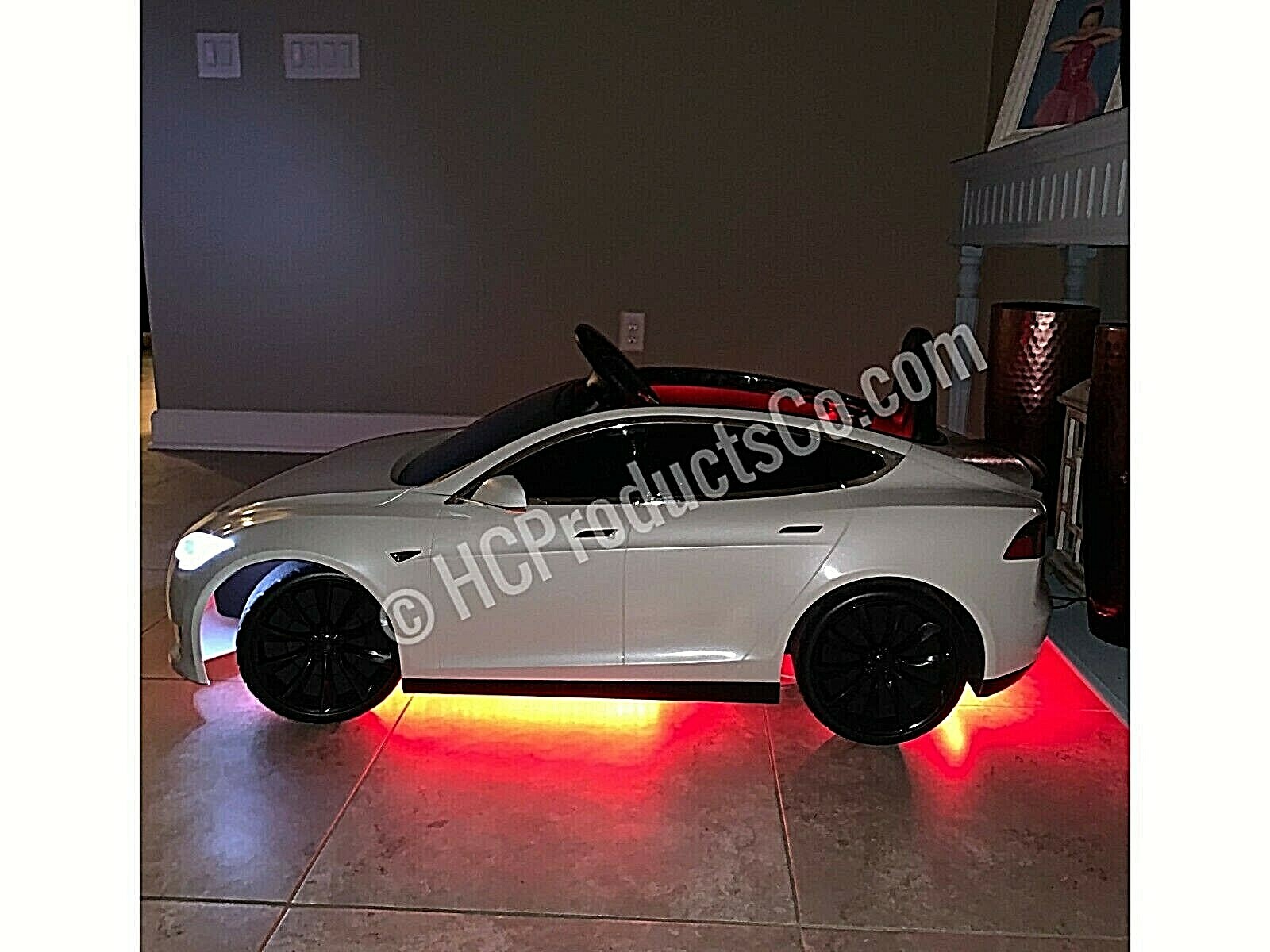 Bluetooth Controlled LED Light Kit for Kids Electric Cars 16 Million Colors