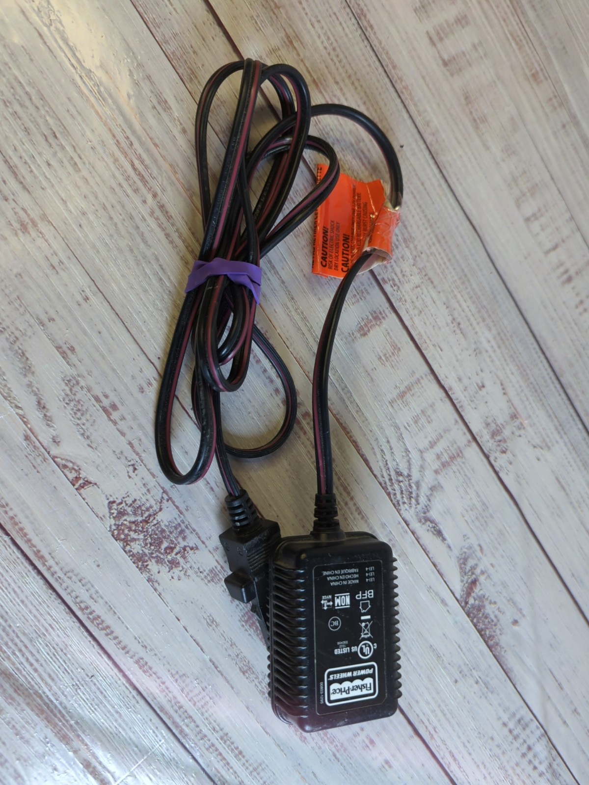 Fisher Price Power Wheels 6v Battery Charger 00803-1295