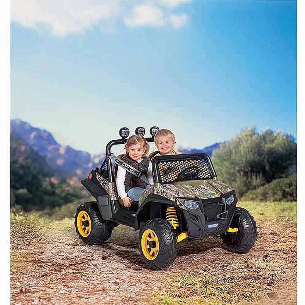 NEW Peg Perego Polaris RZR 900 12V Battery-Powered Ride-On Car Truck Toy Camo