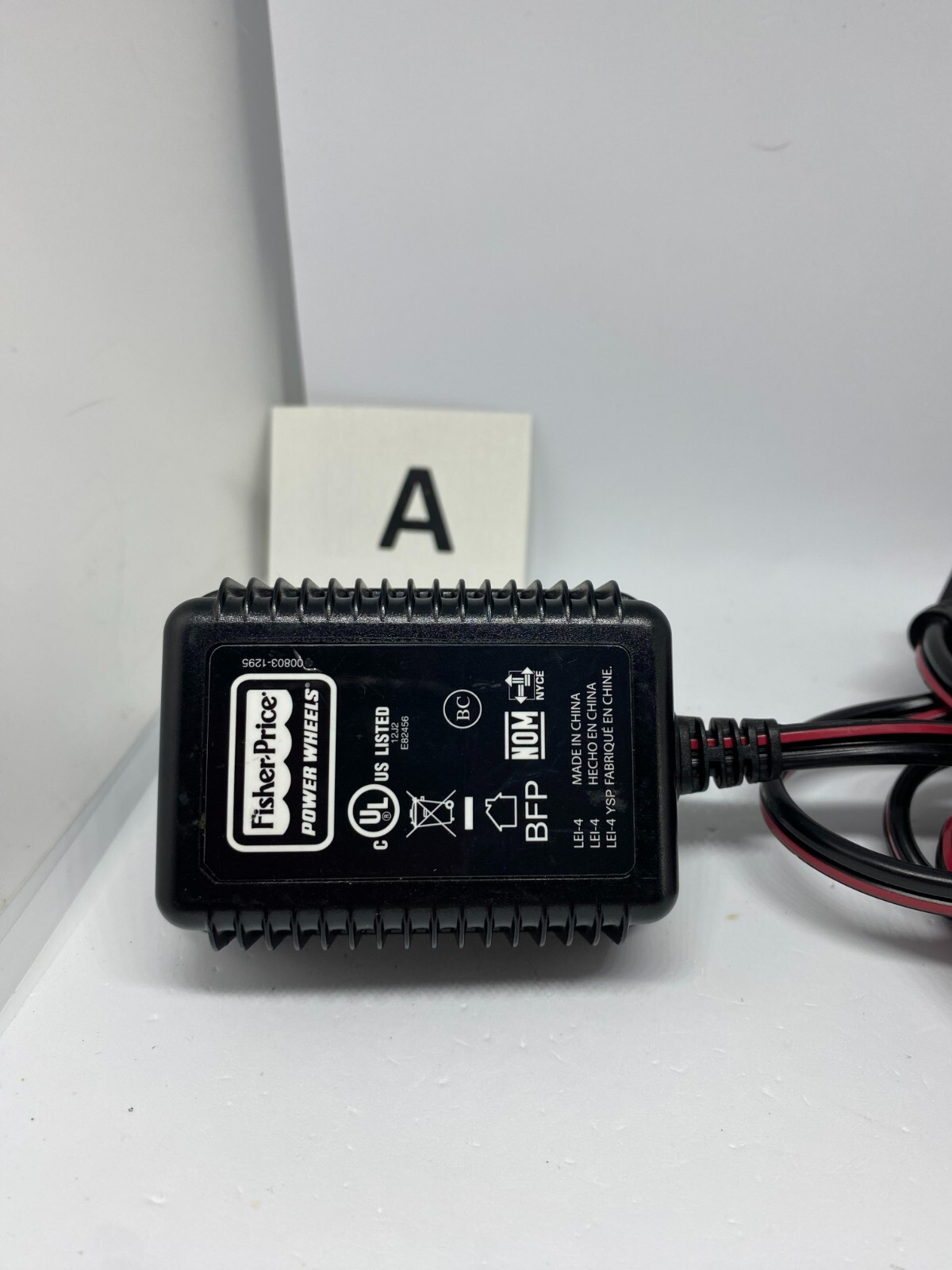 Power Wheels Grey 12V Grey Battery Charger 00801-1480, 00801-1778, 00801-2101