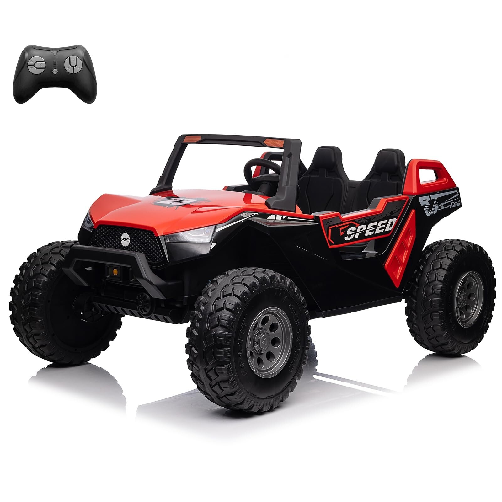 24V Ride on UTV Car Electric Toys 4WD Off-Road Quad W/Remote For Kids Gift