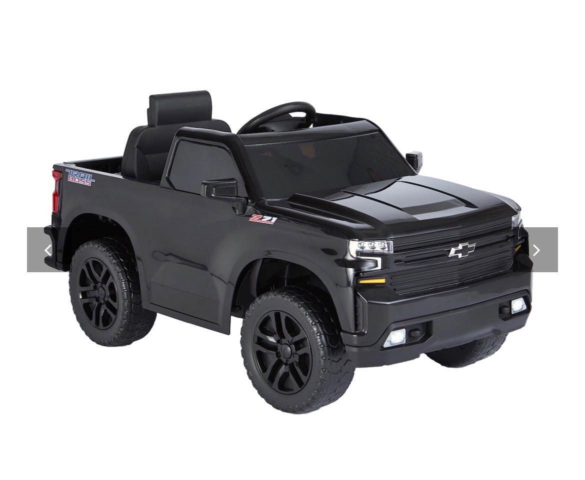 🚗 NEW Kalee 12V Blue Chevy Silverado Trail Boss Ride-On Truck