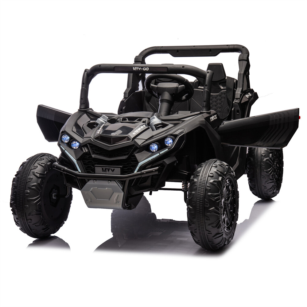 24V Kid Ride On UTV w/ Remote Control Kids 2 Seater Car Toy 2.49-3.73MPH Aged 3+