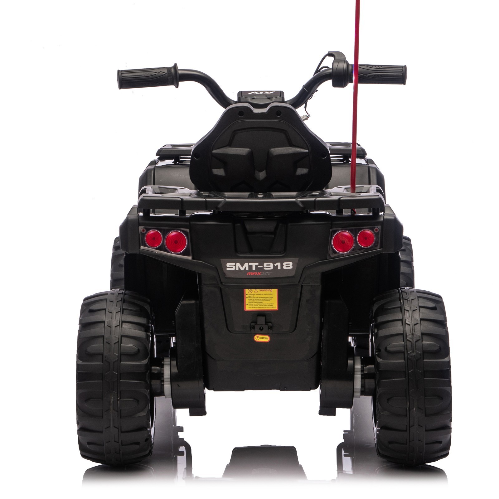 24V Kids Ride on ATV Electric Power Wheels Off-Road Quad Car W/ Bluetooth Music