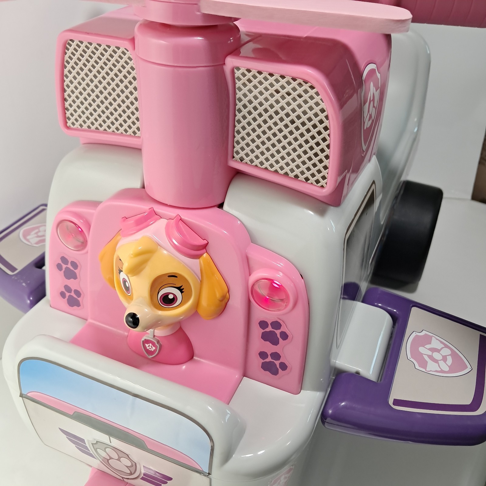 Paw Patrol Skye High Flying Helicopter Ride On Toy Music, Sounds & Lights JAKKS