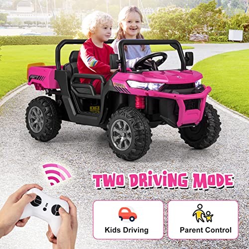 Rose UTV Ride-On Car with 2 Seats – 12V Electric Vehicle – Off-Road