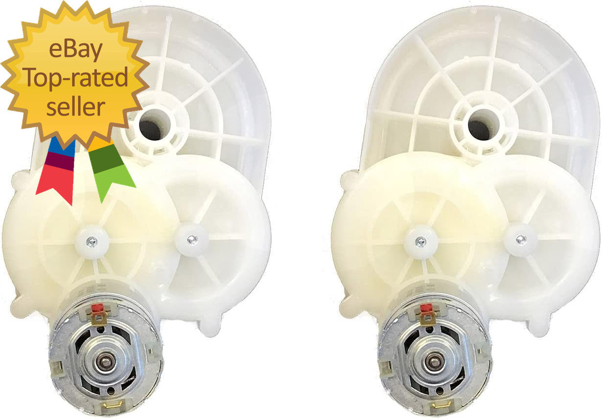 THE Official Rzr Gator 12V Motor Gearbox Replacement Kit in White new