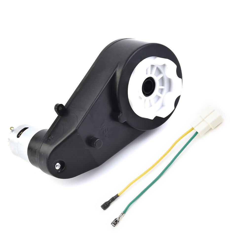 Black 550 Gear Box Motor DC12V 30000RPM Electric Car Gearbox With Motor Parts