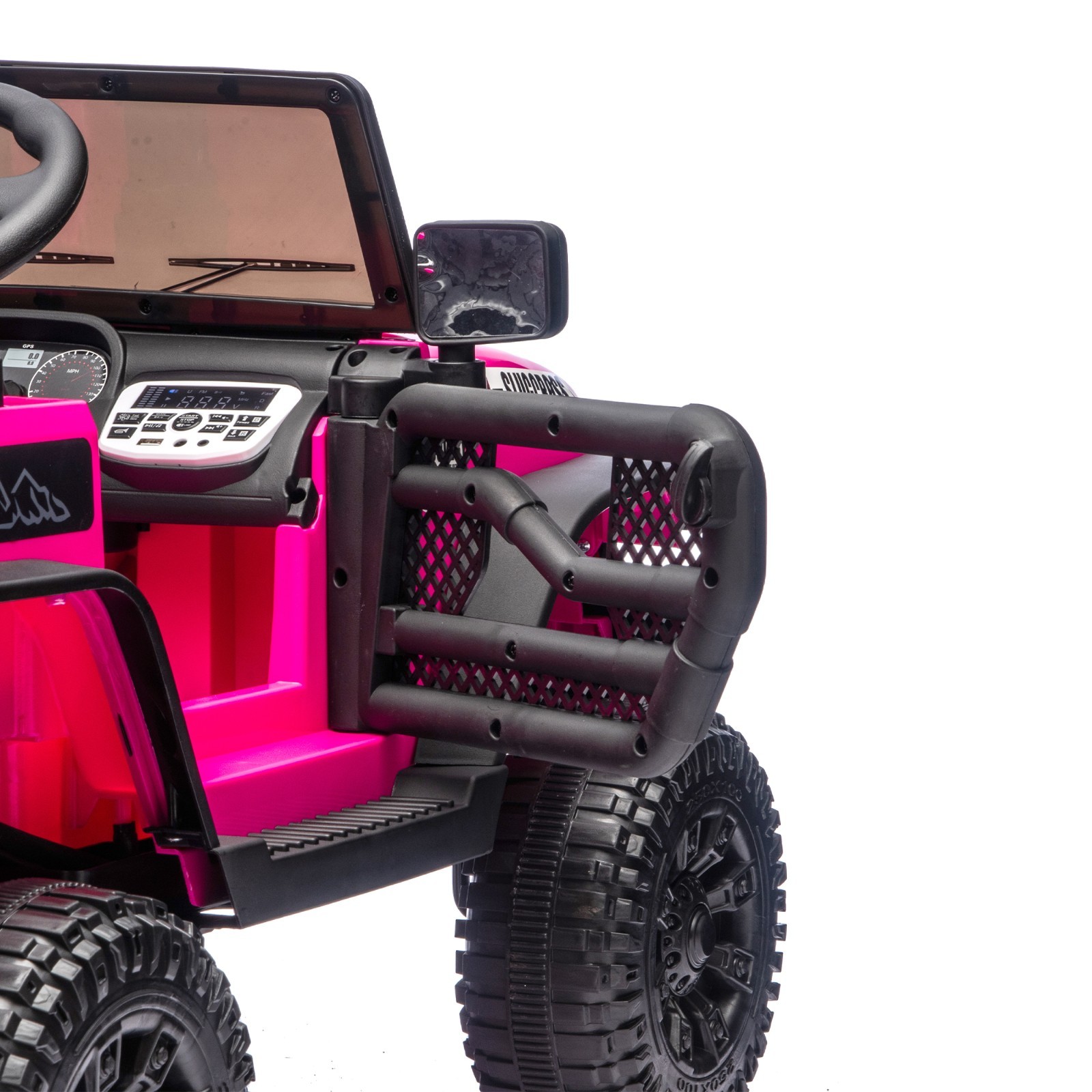 24V Kids Ride on Car Electric Jeep Truck Toy Power Wheels with Remote LED MP3