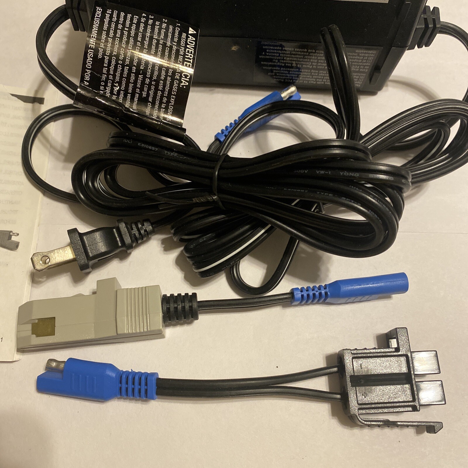 Schumacher Charge N Ride CR1 Universal Charger For Ride On Toys – 2 Connectors