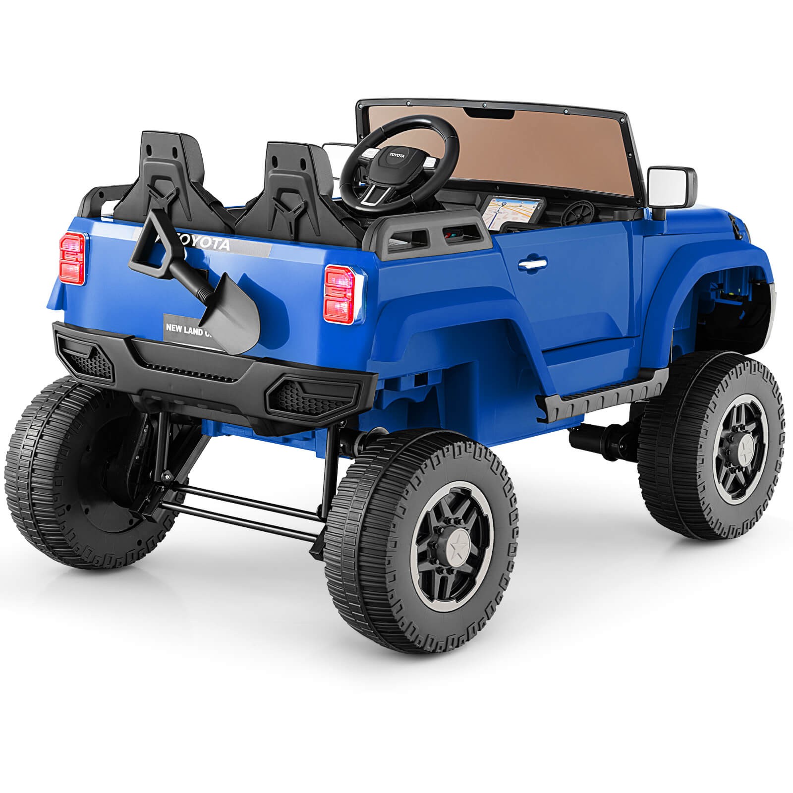 24V 2 Seater Ride on Car for Kids Licensed Toyota LC250 Ride on Truck w/Remote