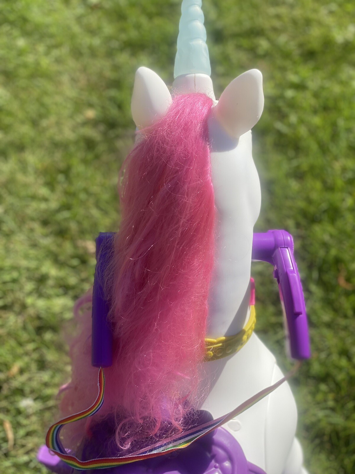Famous Feber My Lovely Electric Ride-On Unicorn Toy 12 Volt