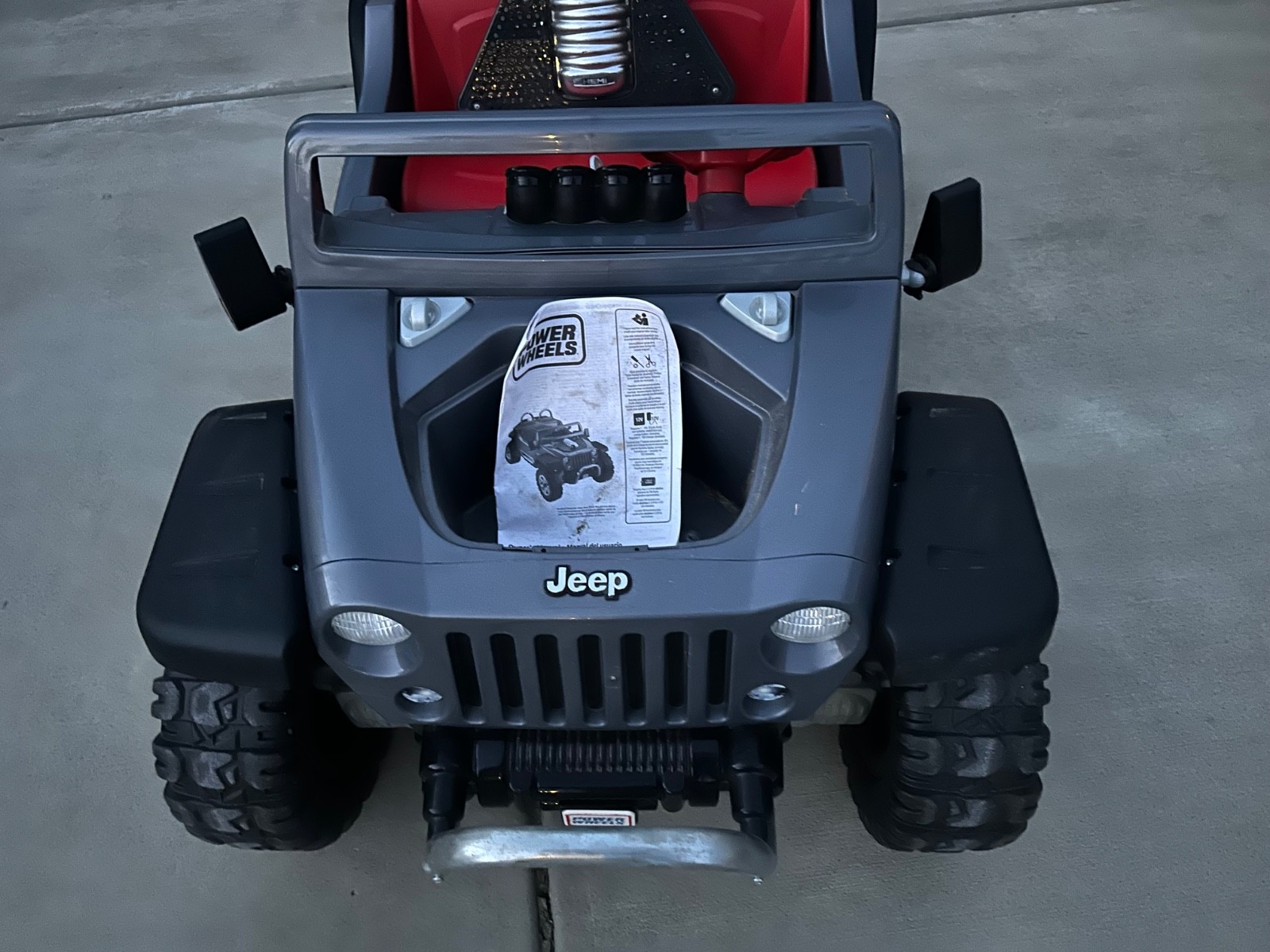 Power Wheels Jeep Hurricane Battery Operated Ride-On Toy _ Too Large To Ship
