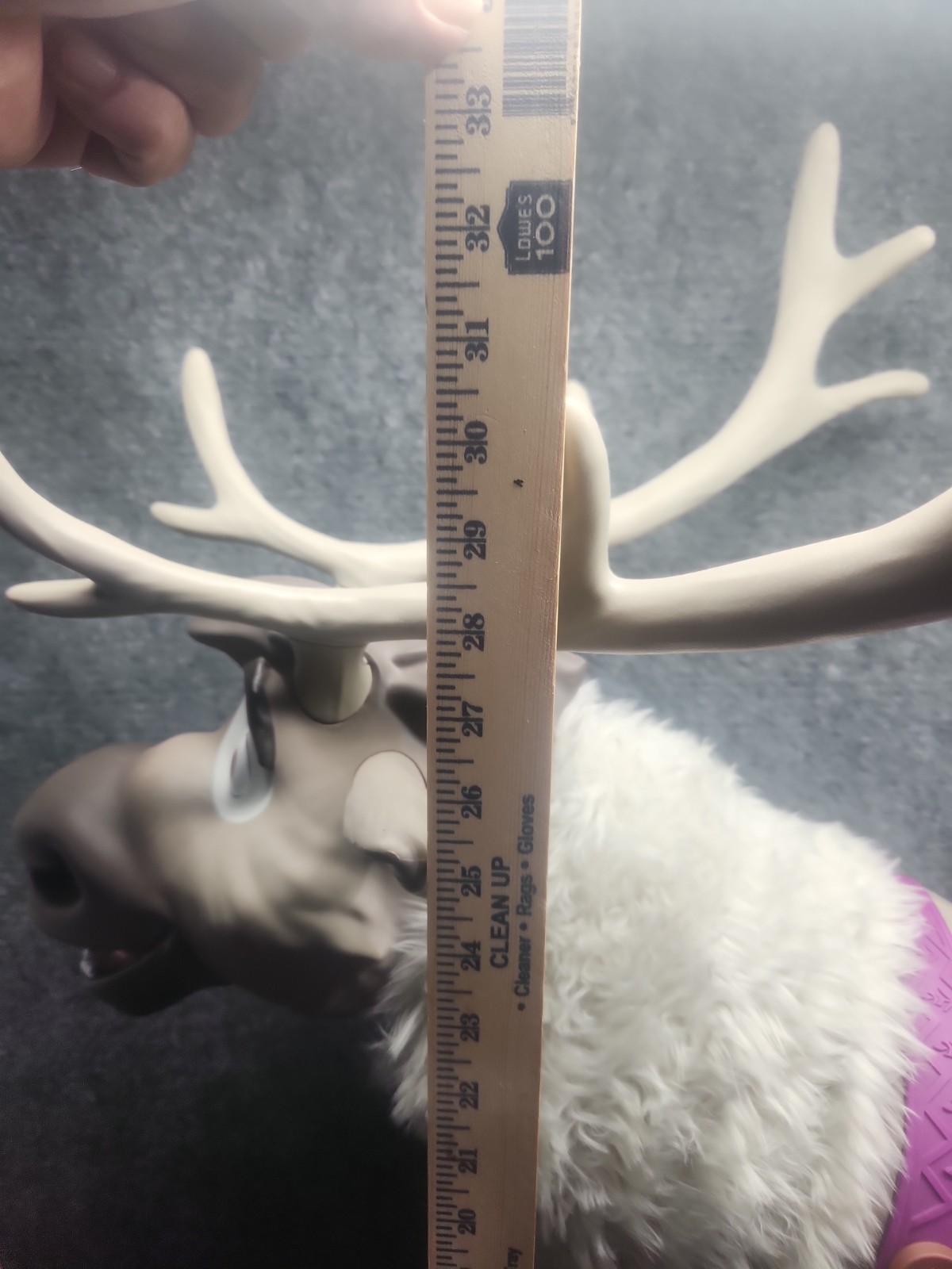 Disney Frozen 2 Playdate Sven Ride-On Reindeer Child Size Toy with Sounds