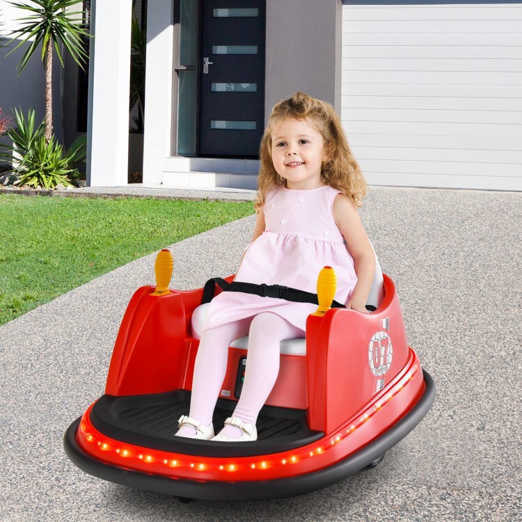 12V Battery Electric Toddler Ride On Bumper Car Gift Kids With 2 Driving Modes