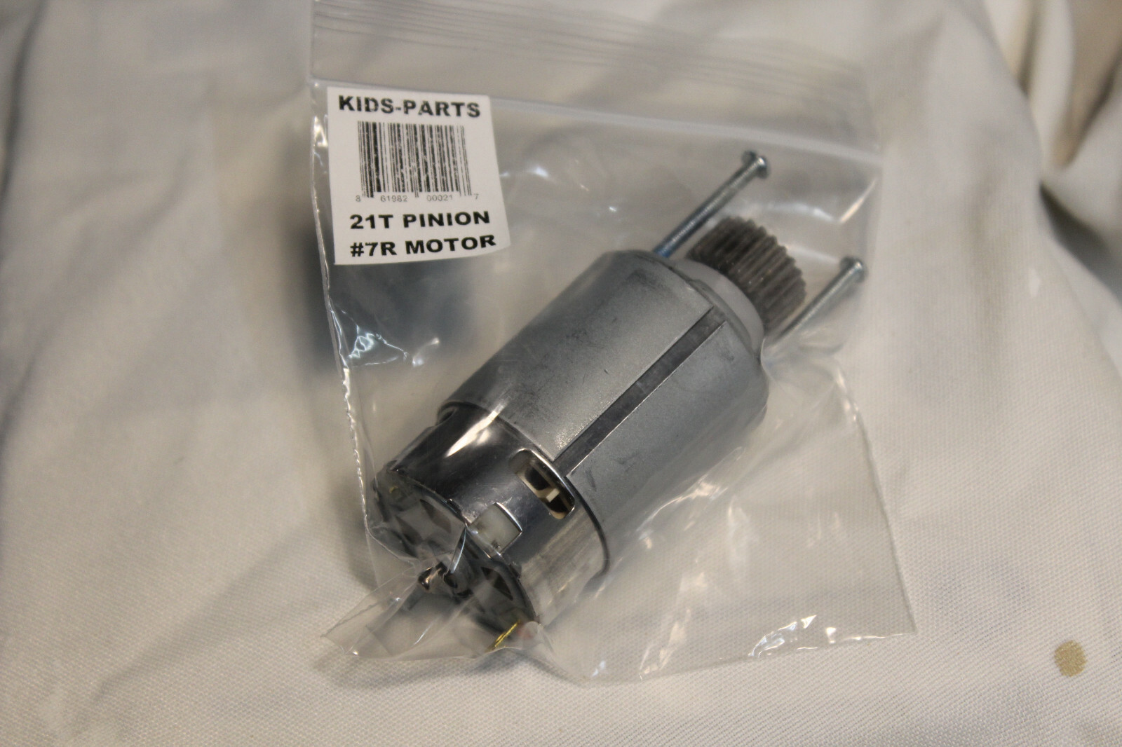 2X 18V FASTER DYNATRAX 21T MOTORS ALSO FITS POWER WHEELS #7R GEARBOXES