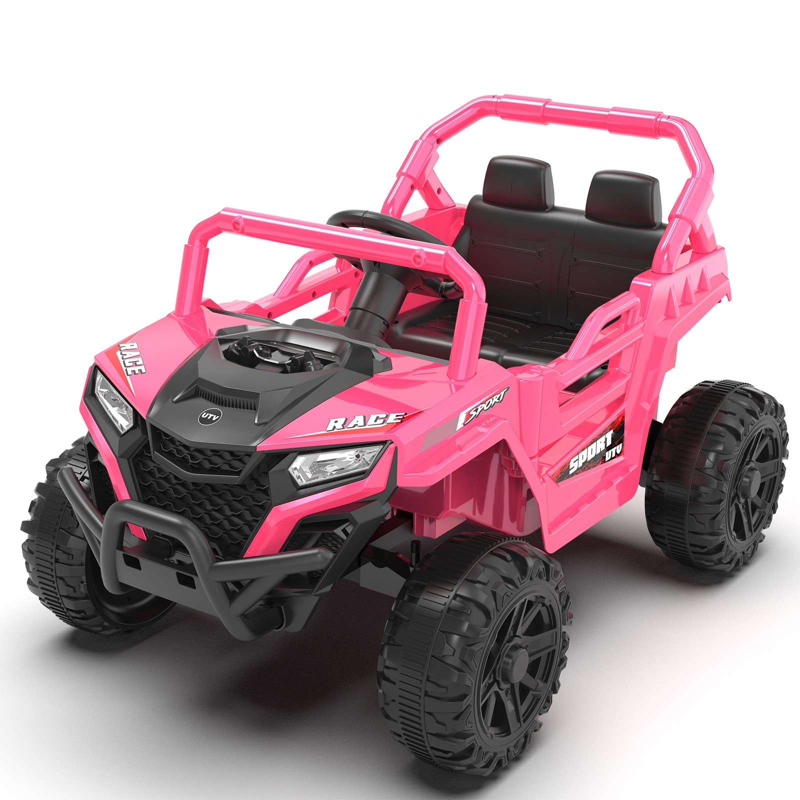 12V Kids Ride On UTV Electric Off-Road Vehicle Toy w/Remote Control for Aged 3-5