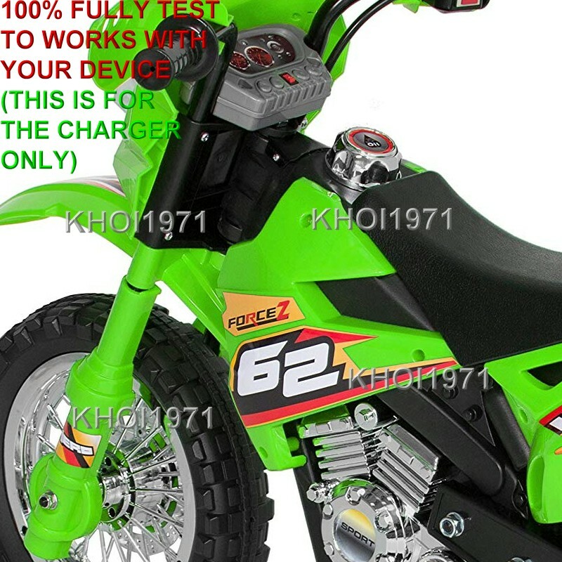WALL charger AC adapter 4F Blazin Wheels 62 RT FORCE Z HERO DIRT Motor bike ride