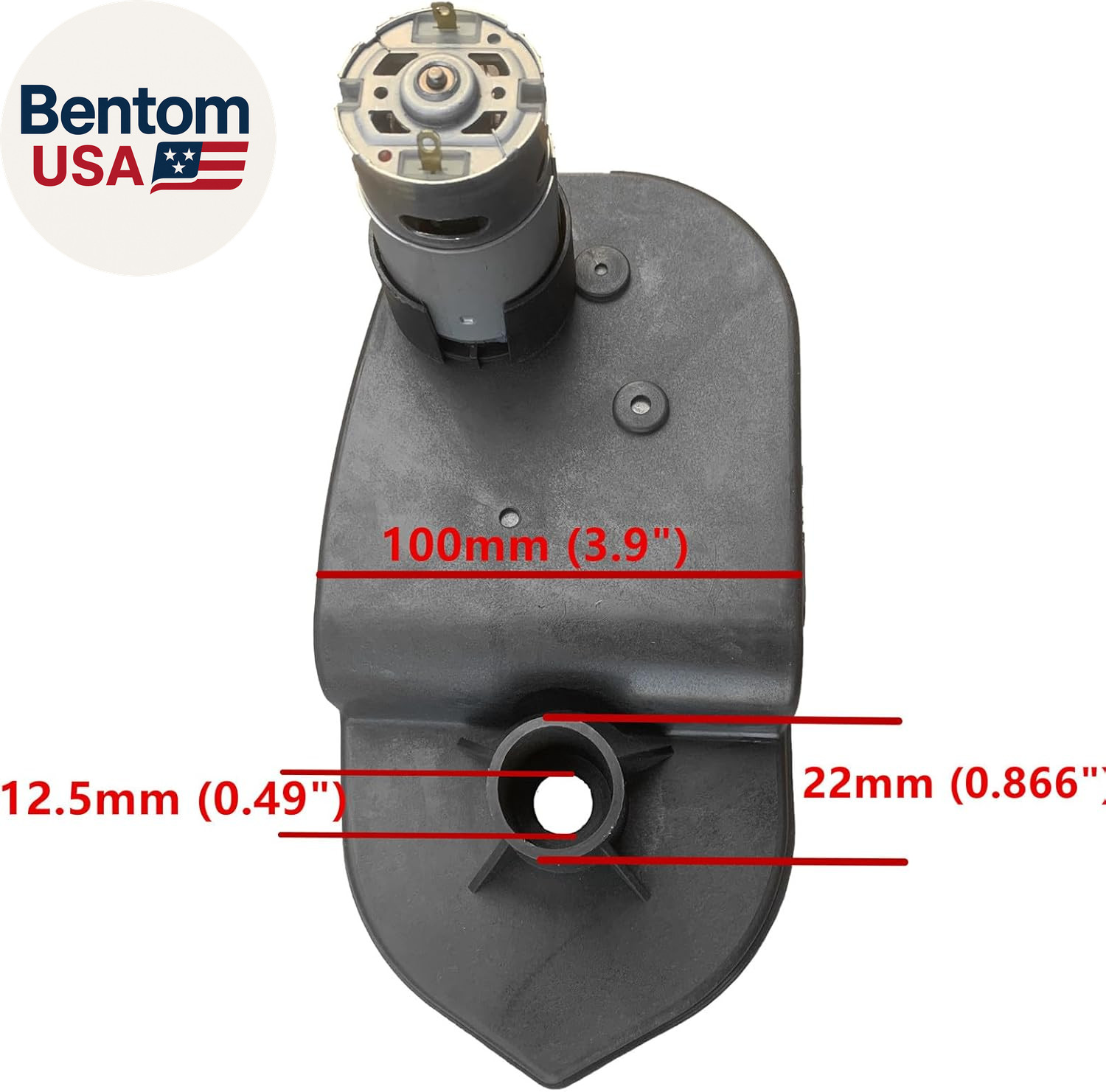 24V High Power Gearbox for Powered Wheel, 24 Volt 30000RPM High Torque Motor Gea