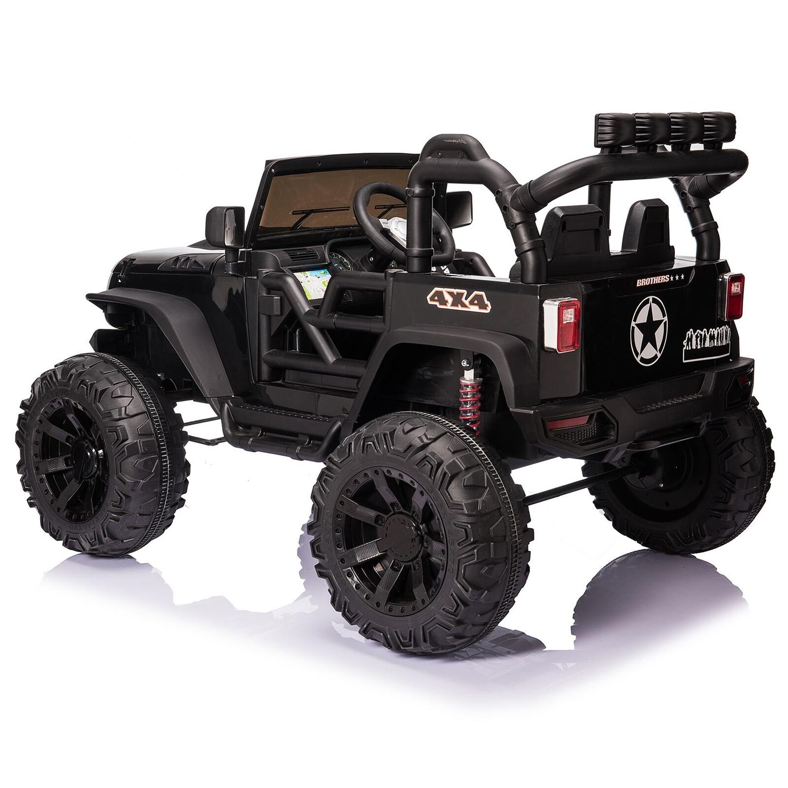 24V Powered Electric Off-Road UTV Ride Toy 400W Electric Vehicle with Remote&LED