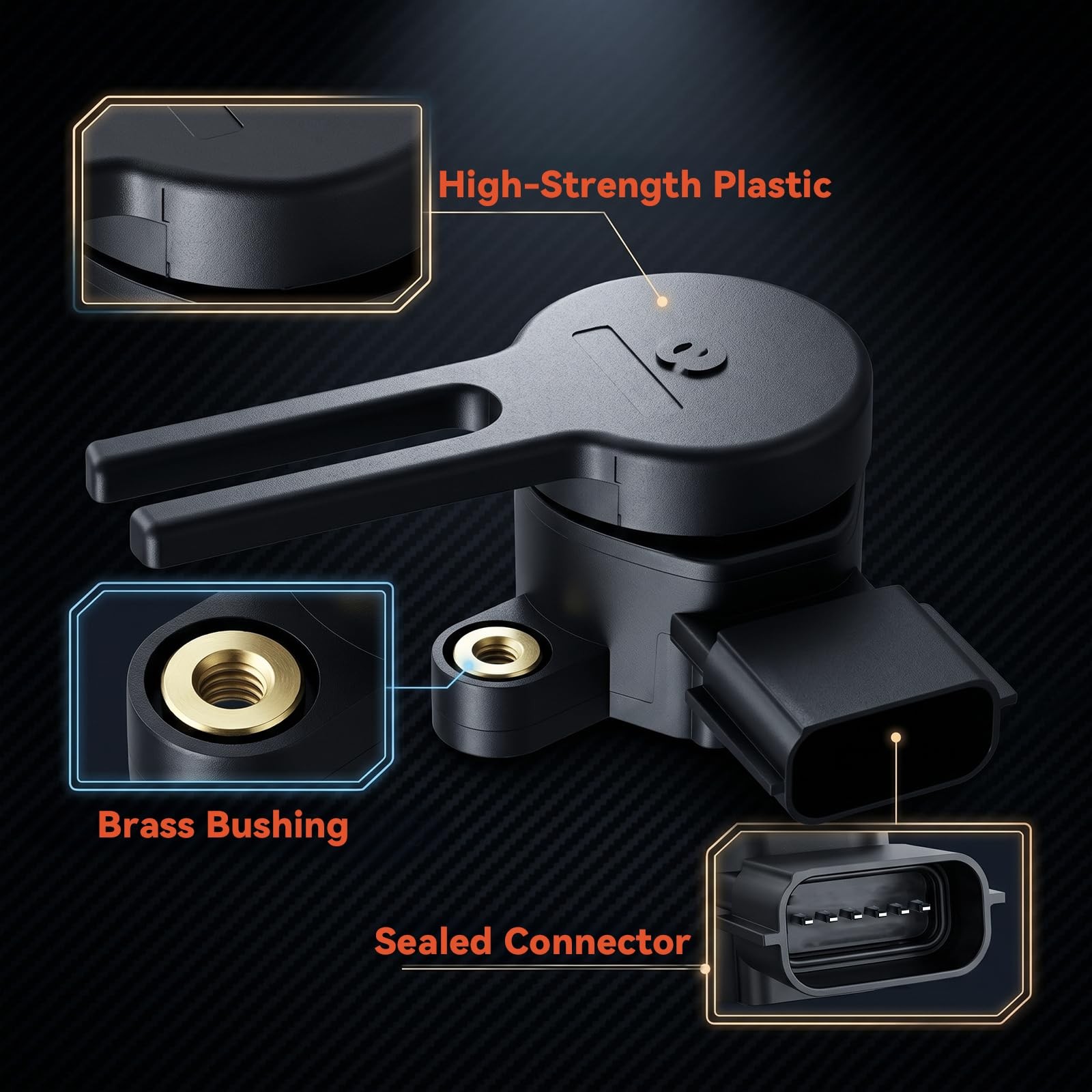 Brake Pedal Position Sensor Brake Pressure Light Switch Compatible with Trave…