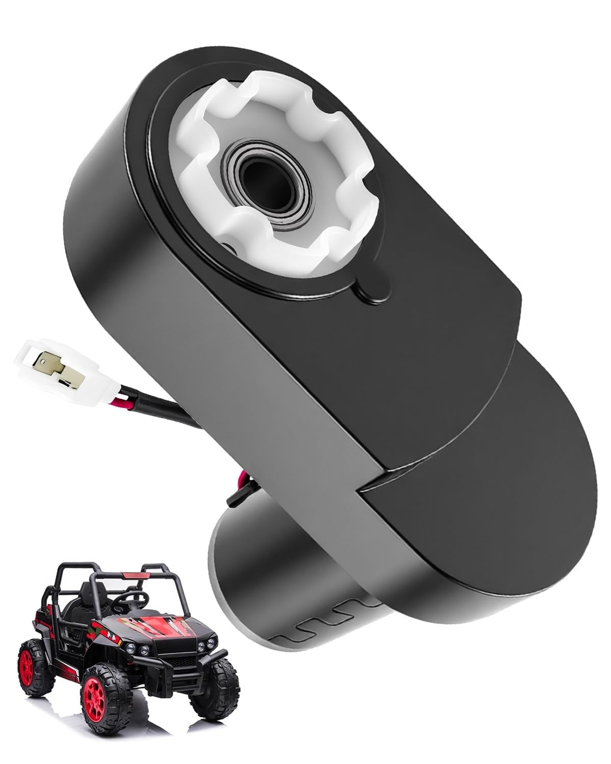 24V High Power Brushless Gearbox Motor for Kids Ride-On Car, 150W, 3250RPM Repla