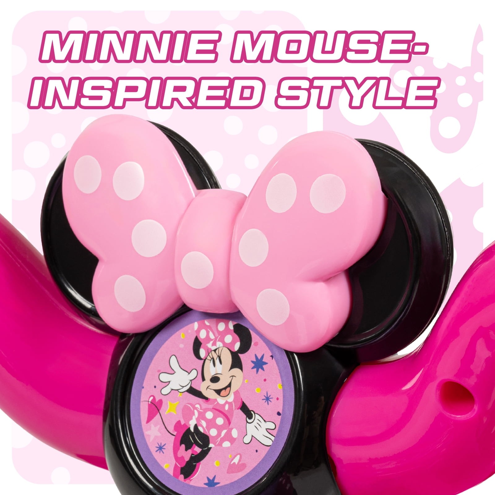 6V Disney Minnie Mouse Ride-On Quad for Toddlers Ages 1.5-3 Pink