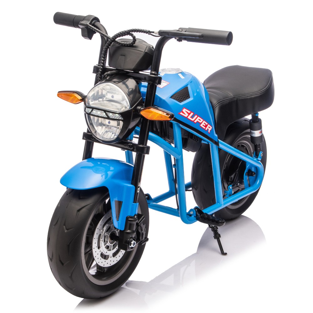 24V300W Kids XL Electric Toy Muscle Motorcycle 11.18MPH Dual Suspension