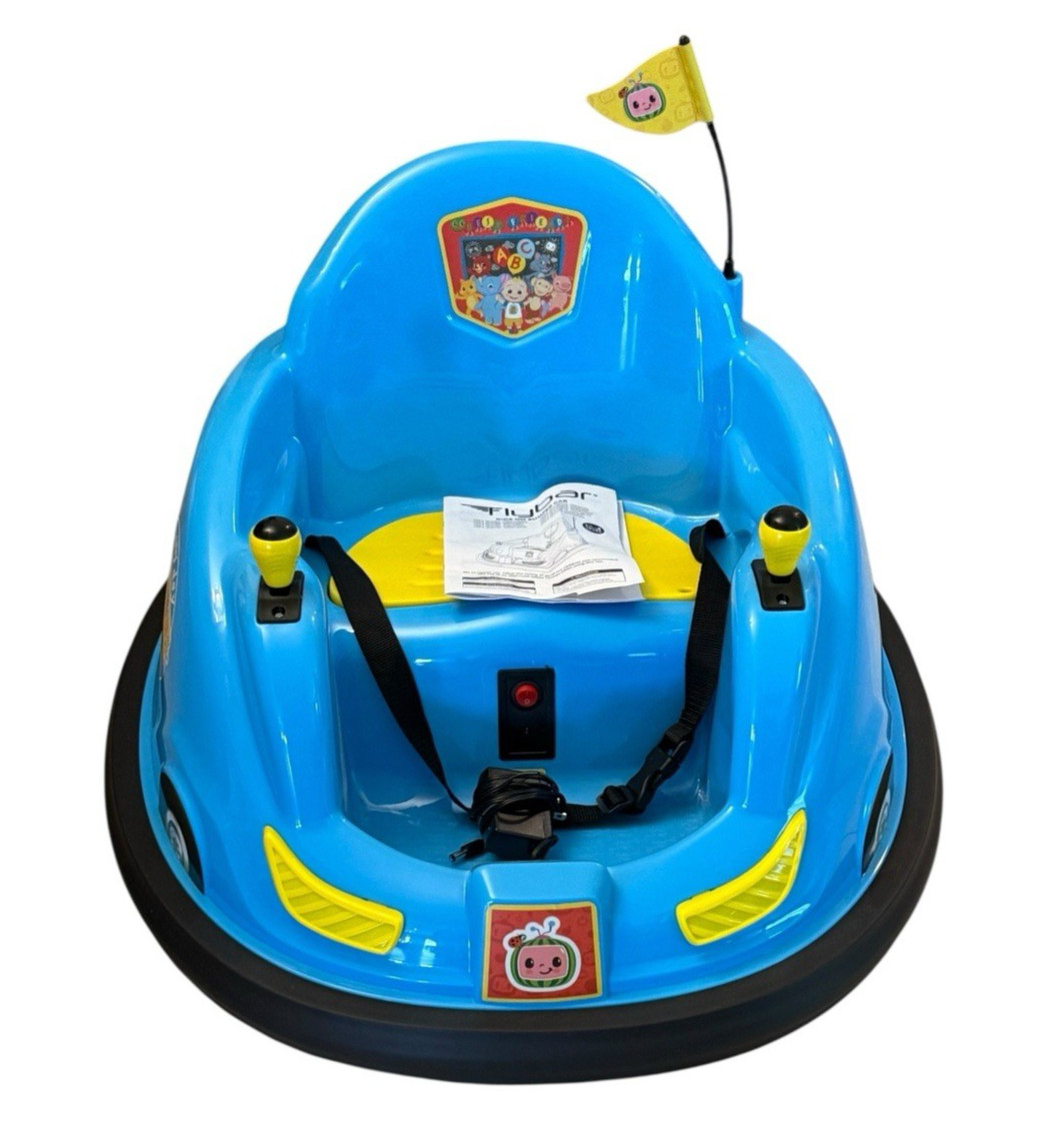 FunPark 6V Bumper Car for Toddlers Kids Bumper Car Electric Toddler Ride