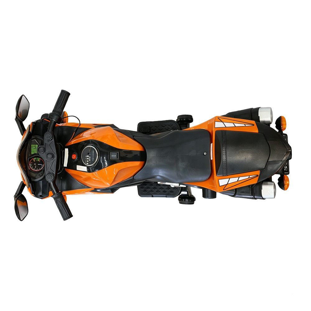 Kids 12V Electric Motorcycle with Trainning Wheels for 3-6 Years Boys Girls